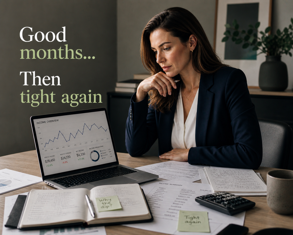 Good Months... then Tight Again